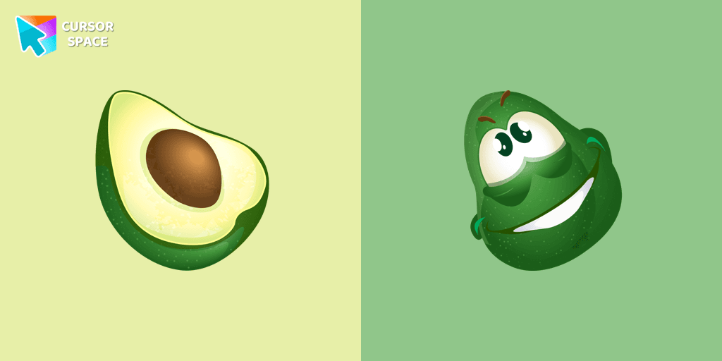 Avocado cursor