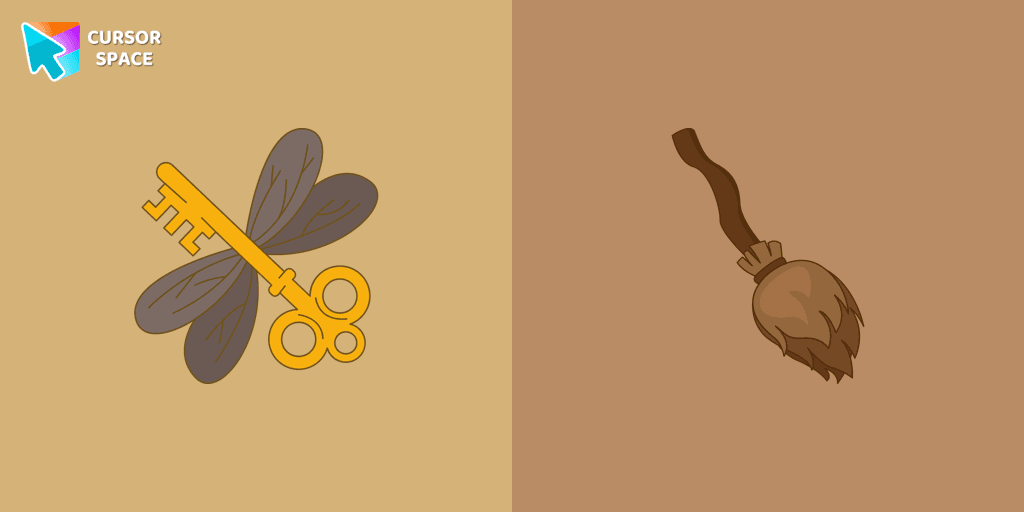 Winged Keys cursor