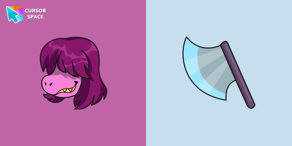 Deltarune Susie cursor