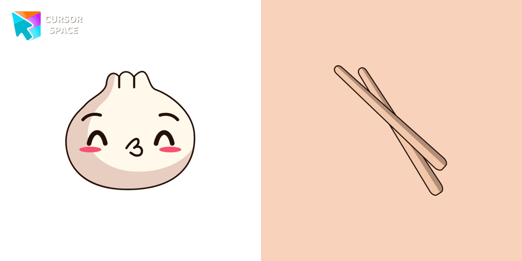 Kawaii Dumpling cursor