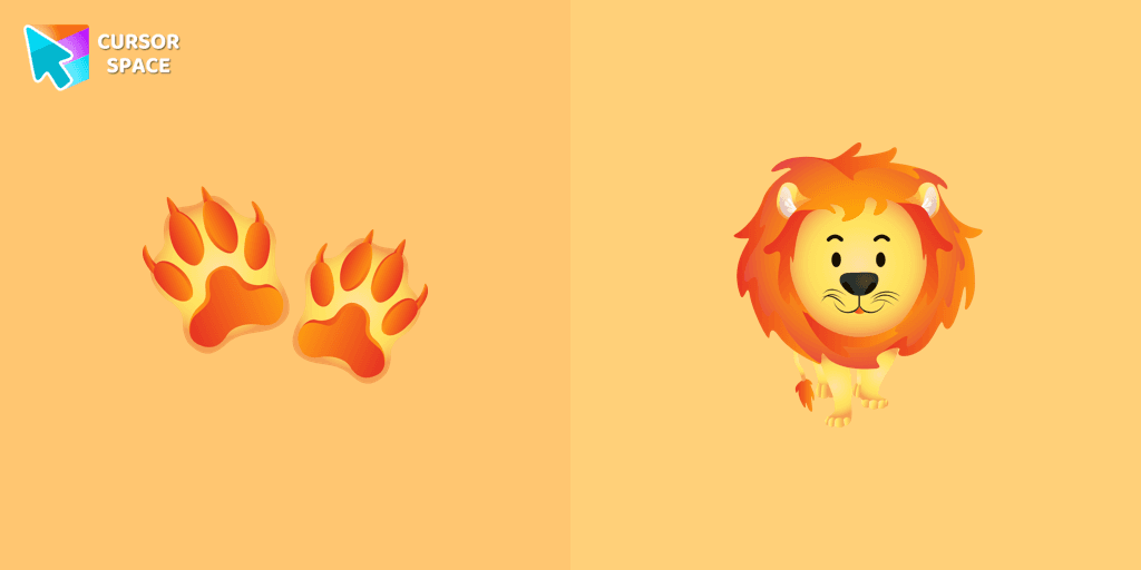 Lion cursor